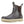 Korkers brown waterproof ankle boot with cream rubber sole and pull tabs