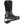 Korkers black waterproof boot with interchangeable tread sole