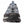 Front view of grey and blue Korkers water shoe with toggle lacing system