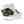 Korkers traction cleat attached to the heel of a hiking boot