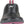 Korkers black slip on shoe with grey trim and pink sole