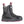 Korkers black waterproof ankle boot with grey and pink accents