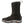 Korkers black quilted winter boot with front zipper and grey midsole