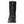 Korkers black quilted waterproof winter boot with front zipper closure