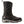 Korkers black waterproof quilted winter boot with front zipper closure