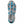 Korkers grey and blue water sandal with toggle lacing system