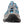 Korkers grey and blue water shoe with toggle lacing system