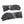 Pair of black and grey SealSkinz waterproof gloves with zippered cuffs
