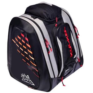 Kulkea Thermal Trekker heated ski boot bag in black and grey with red accents