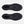 Top view of black Under Armour tactical boots with laces and mesh panels