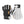 Hestra black and white leather gloves with Gore-Tex Infinium branding