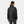 Back view of a woman wearing a black Helly Hansen quilted puffer jacket