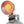 Propane tank mounted radiant heater with glowing mesh heating element