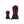 Lenz black heated gloves with red heat visualization lines