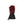 Lenz black heated glove with red heat graphic overlay