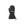 Black Lenz heated mitten with textured palm and adjustable wrist strap