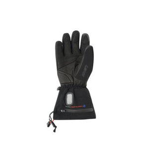 Lenz black heated glove with battery compartment and zipper