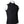 Lenz black sleeveless vest with front zipper on a mannequin