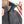 Close up of a person adjusting the collar of a grey Lenz jacket