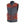 Lenz grey zip up heated vest with red heat zone graphics