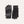 Sealskinz black and grey leather gloves with velcro wrist closure
