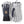 Hestra grey and navy leather ski gloves with carabiner clip