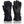 Dr Warm black heated winter gloves with power button and adjustable wrist strap