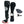 ActionHeat black heated socks with battery packs and charging cables