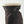 Brown Hestra leather glove cuff with cream shearling lining and zigzag stitching detail