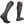 Pair of grey Meister heated socks with battery pocket