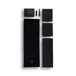 MiHigh sauna blanket kit including controller and black fabric wraps