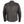 Back view of Milwaukee Leather black motorcycle jacket with zippered vents and padded lower back