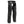 Milwaukee Leather black leather motorcycle chaps with side zipper and buckle waist closure