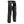 Milwaukee Leather black leather motorcycle chaps with side zippers and buckle waist