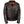Milwaukee Leather black motorcycle jacket with asymmetrical zipper and orange interior lining