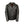 Milwaukee Leather black motorcycle jacket with snap button chest pockets and lapel collar