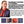 Woman wearing a red MiraCool cooling neck bandana with product usage instructions and pattern options