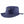 Navy blue cotton bucket hat with metal ventilation eyelets