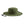 Olive green Mission sun hat with perforated crown and adjustable chin strap