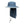 Mission blue sun hat with neck flap and adjustable chin strap