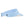 Light blue Mission perforated athletic visor with adjustable strap