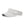Light grey Mission visor with perforated side panels and white logo