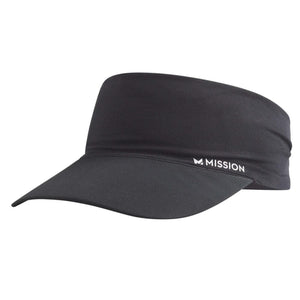 Black Mission visor with logo