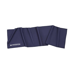 Navy blue Mission cooling towel