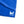 Blue Mission cooling towel with white logo