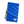 Blue Mission cooling towel with white logo