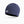 Navy blue Mission beanie with white logo