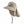 Mission beige sun hat with neck flap and adjustable chin strap