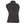 Black sleeveless heated vest with front zipper and power button