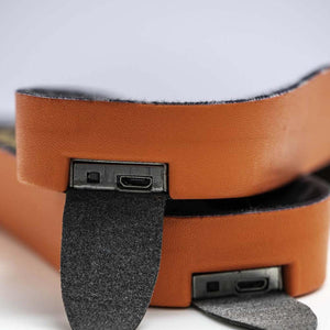Mobile Warming heated insole charging ports